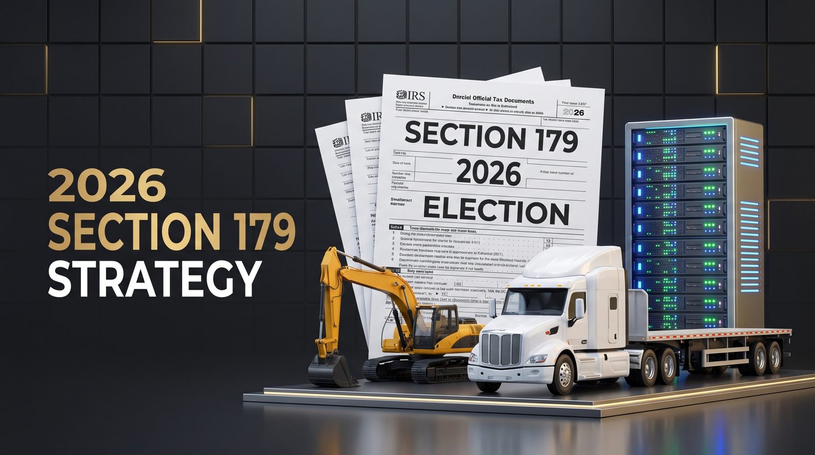 The Founder’s Guide to Section 179: Scaling Operations with the 2026 Equipment Tax Deduction
